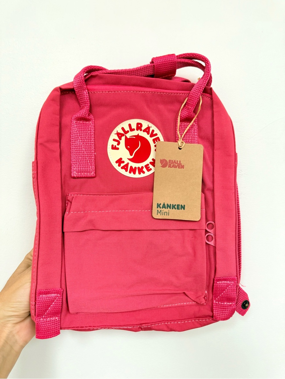 Kånken Mini Backpack - Peach Pink Height 11.4 in, 7 L
